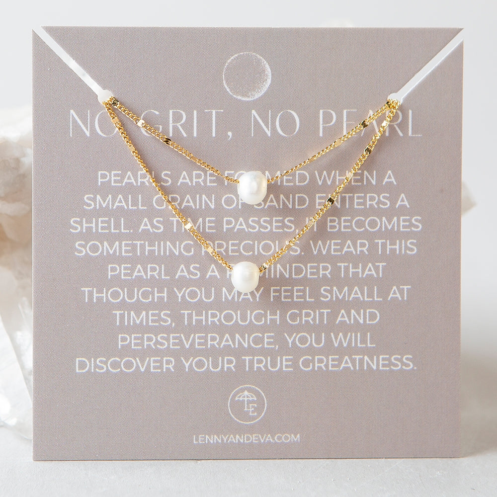 No Grit, No Pearl Necklace