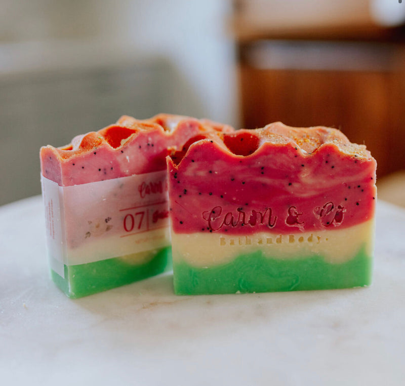 Juicy Watermelon Bar Soap - OMG! Gifts