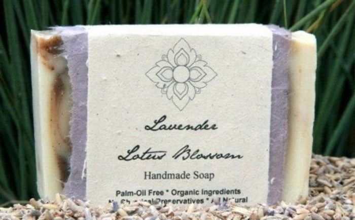 Lavender Lotus Blossom Organic Soap