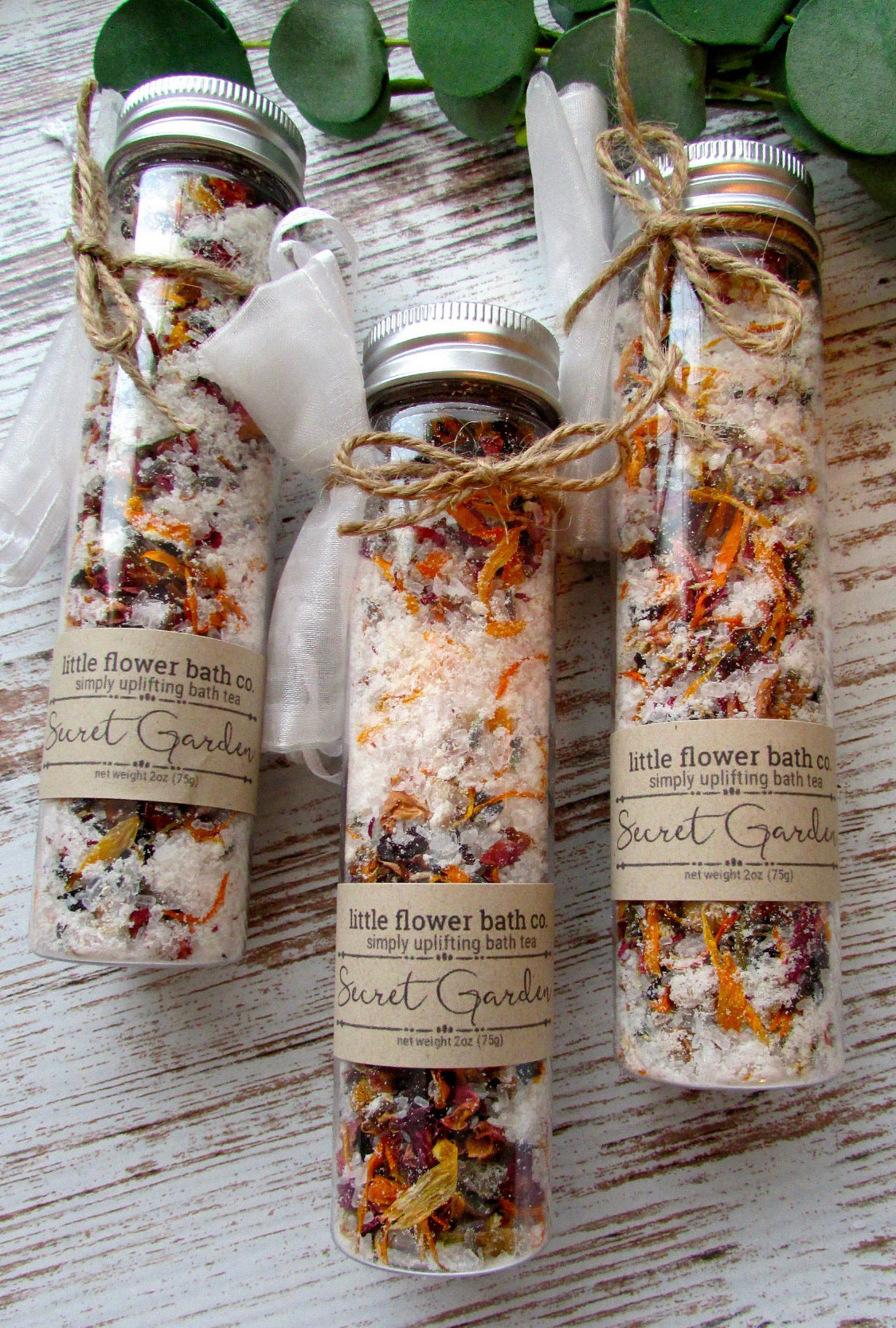 Secret Garden Bath Tea Jar