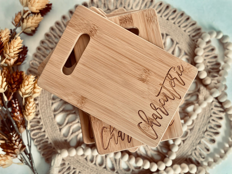 Wooden Engraved Charcuterie Board