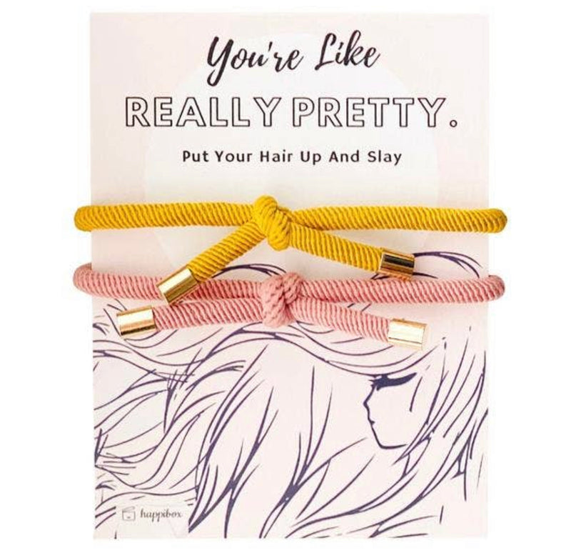 Really Pretty Double Hair Tie