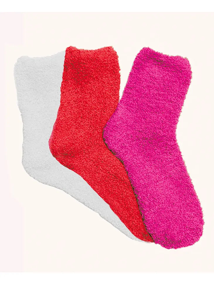 PINK Plush Cozy Socks