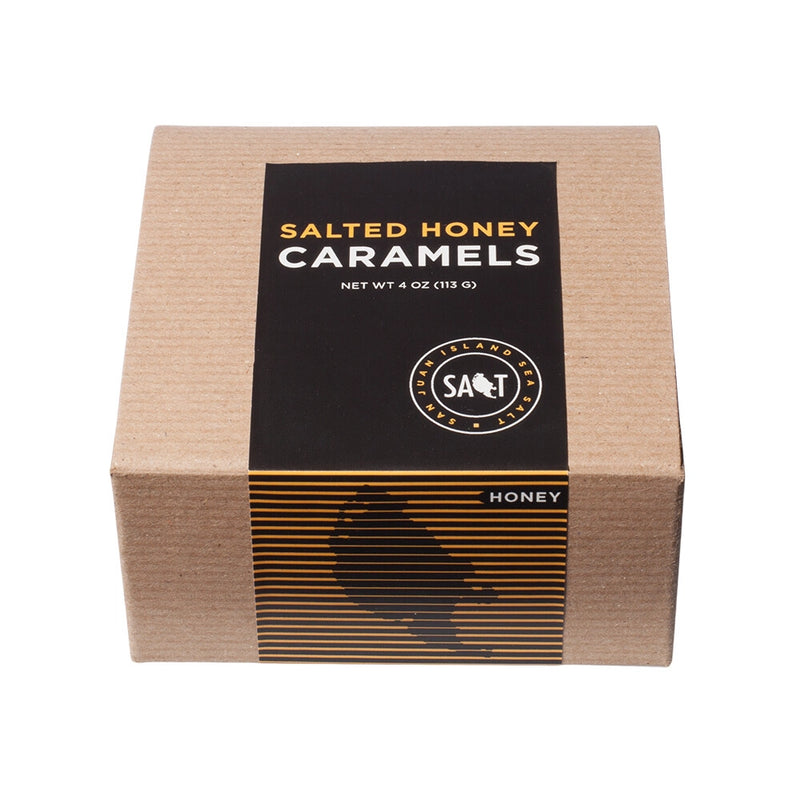 Salted Honey Caramels