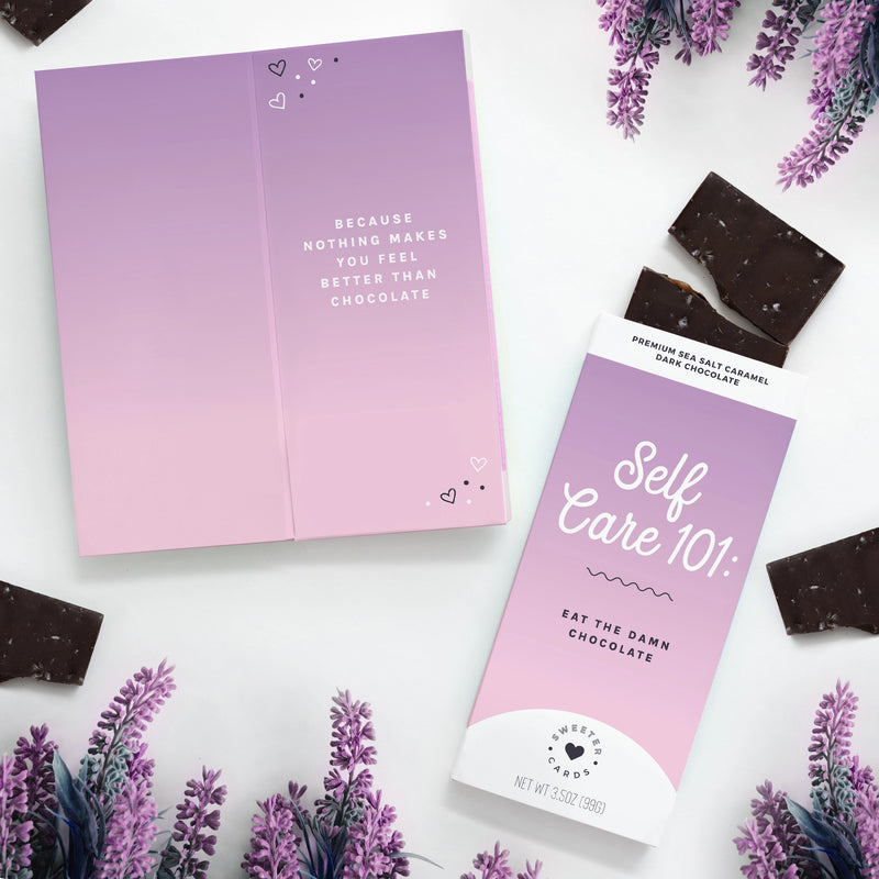 Self Care Chocolate Card